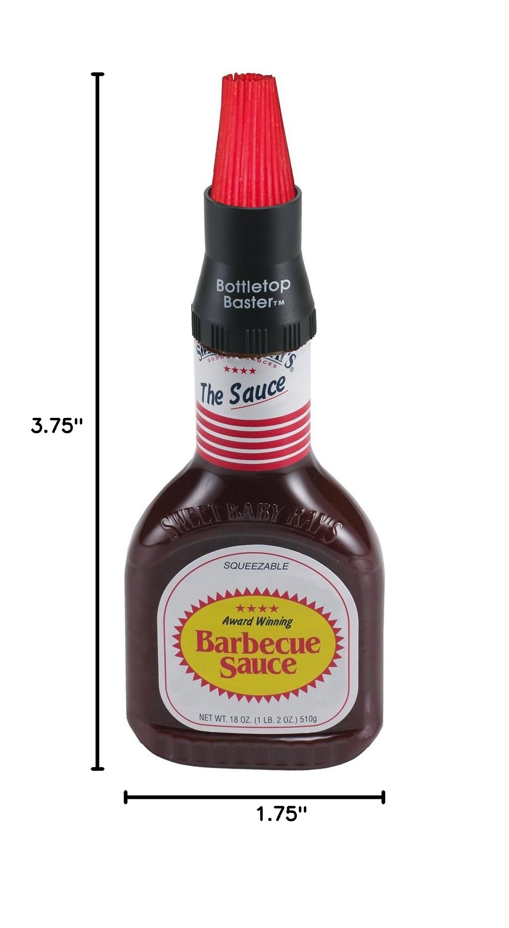 Jokari Crazy But It Works Silicone Bottletop BBQ Baster, Black, 2-Pack - Image 5