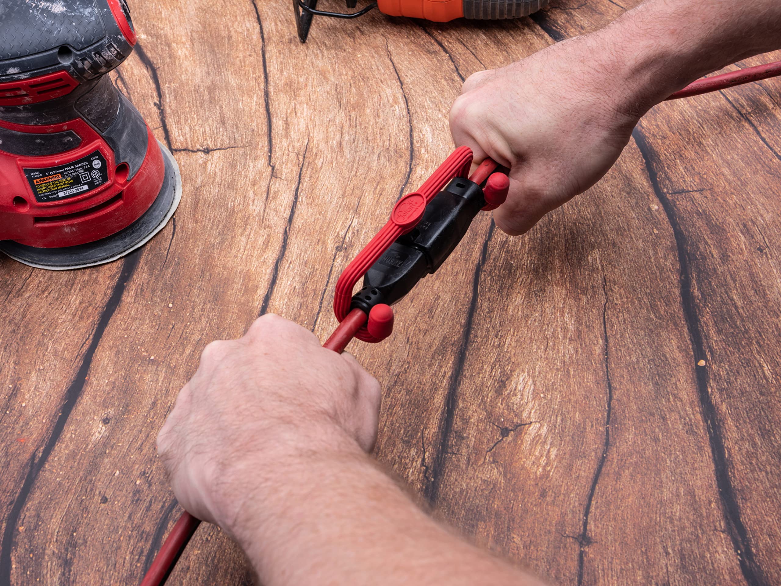 Jokari Extension Cord Connector to Join 2 Electric Cords and Keep them Connected Preventing Unintentional Disconnections and Protect Against the Loss of Power When Using Power Tools Indoors or Out (4) - Image 3