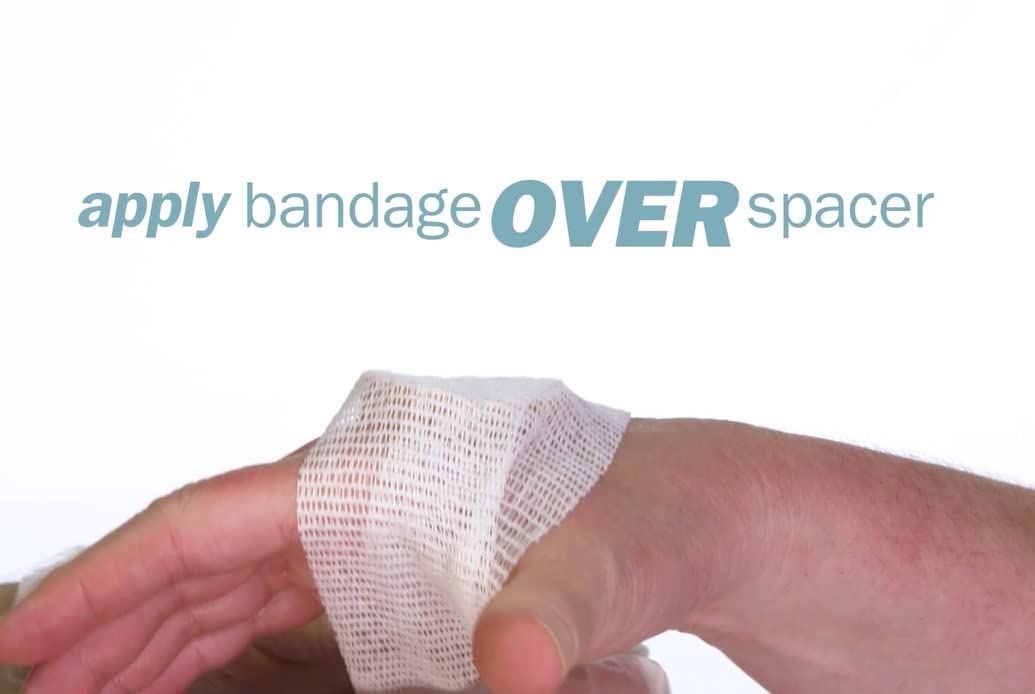 Jokari Healing Spacers 3 Pack for Small Scrapes, Scratches or Burns. Place Medical Grade Silicone Ring Around Affected Area, Wrap With Bandage, Secure With Tape to Allow for Airflow and Faster Healing - Image 3