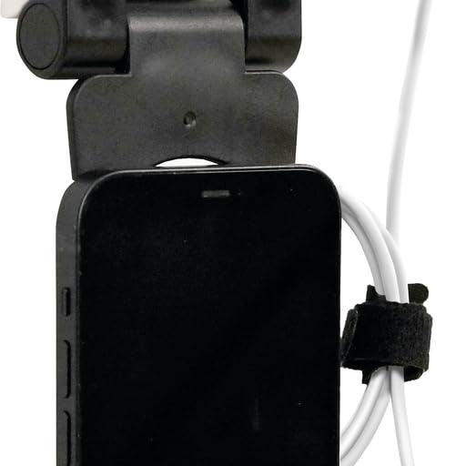 Jokari Outlet Mounted Power Shelf Cell Phone Holder. Transform Your Outlet into a Smart Hub and Phone Stand with Built-in Shelf and Wire Organizer to Decrease Clutter and Protect Your Smart Phone (1) - Image 5