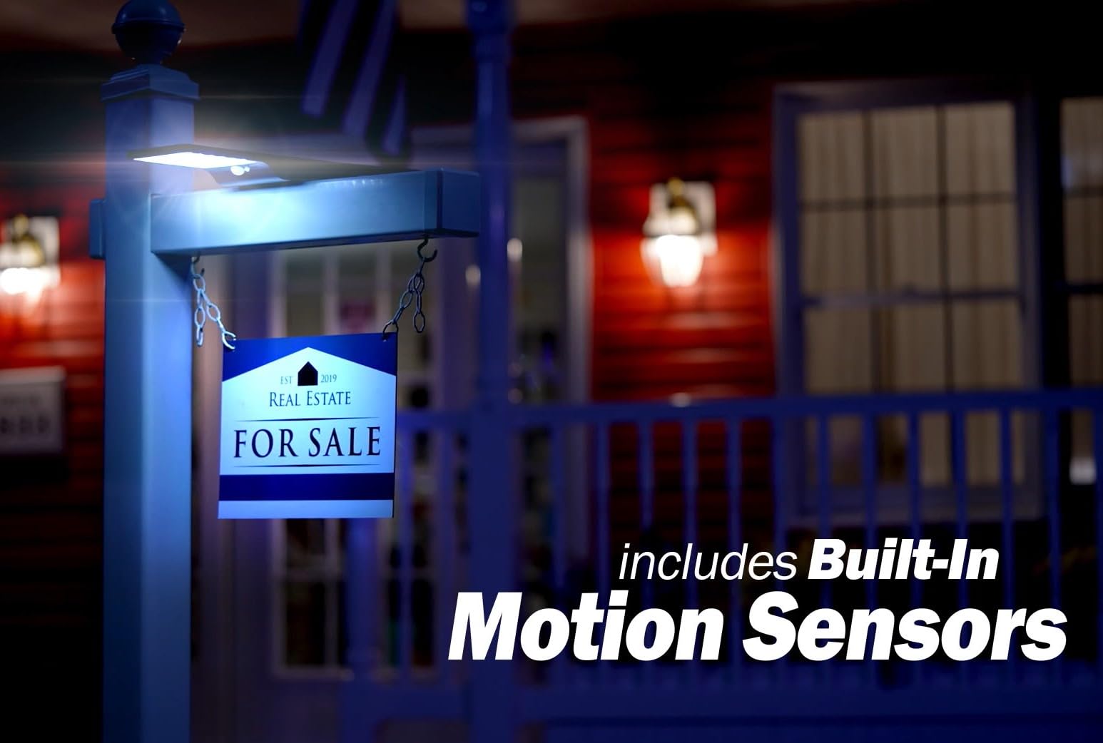 Jokari Solar Powered Motion Activated Walkway and Sign Illuminators 2 Pack. Efficiently Light Up Paths or Signage With Eco-Friendly Solar Energy and Intelligent Motion Sensing to Keep Your Family Safe - Image 3