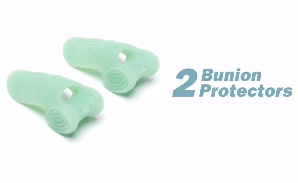 Jokari Stretchy Toe Covers, Separators and Bunion Protectors Sets for Instant Foot Pain Relief. Alleviate Bunions and Joint Rubbing, Comfortable and Flexible Fit, Ideal for Sore Feet Support (1) - Image 3