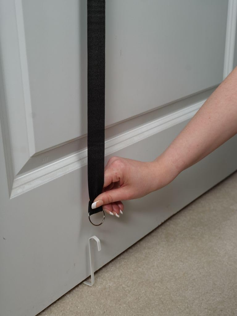 Jokari Tumbler and Bottle Storage Organizer Door Rack Holds Large Water and Drinking Containers with a Unique Over the Door Shelf System to Prevent Banging and Keep Cupboards and Cabinets Tidy - Image 3